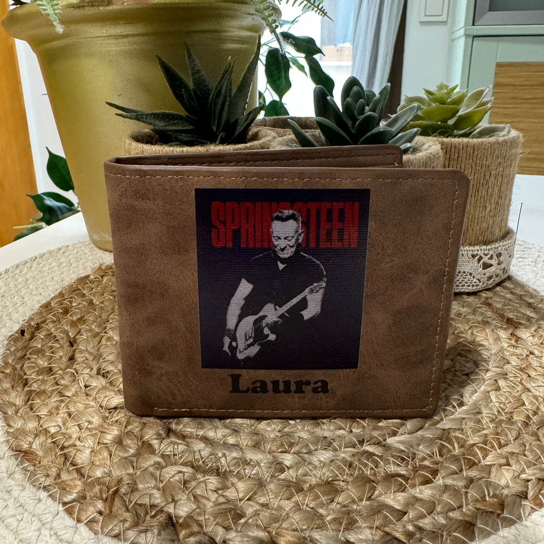 Cartera Bruce Springsteen Personalizada