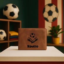 Cargar imagen en el visor de la galería, Cartera Fútbol Personalizada - Figuras
