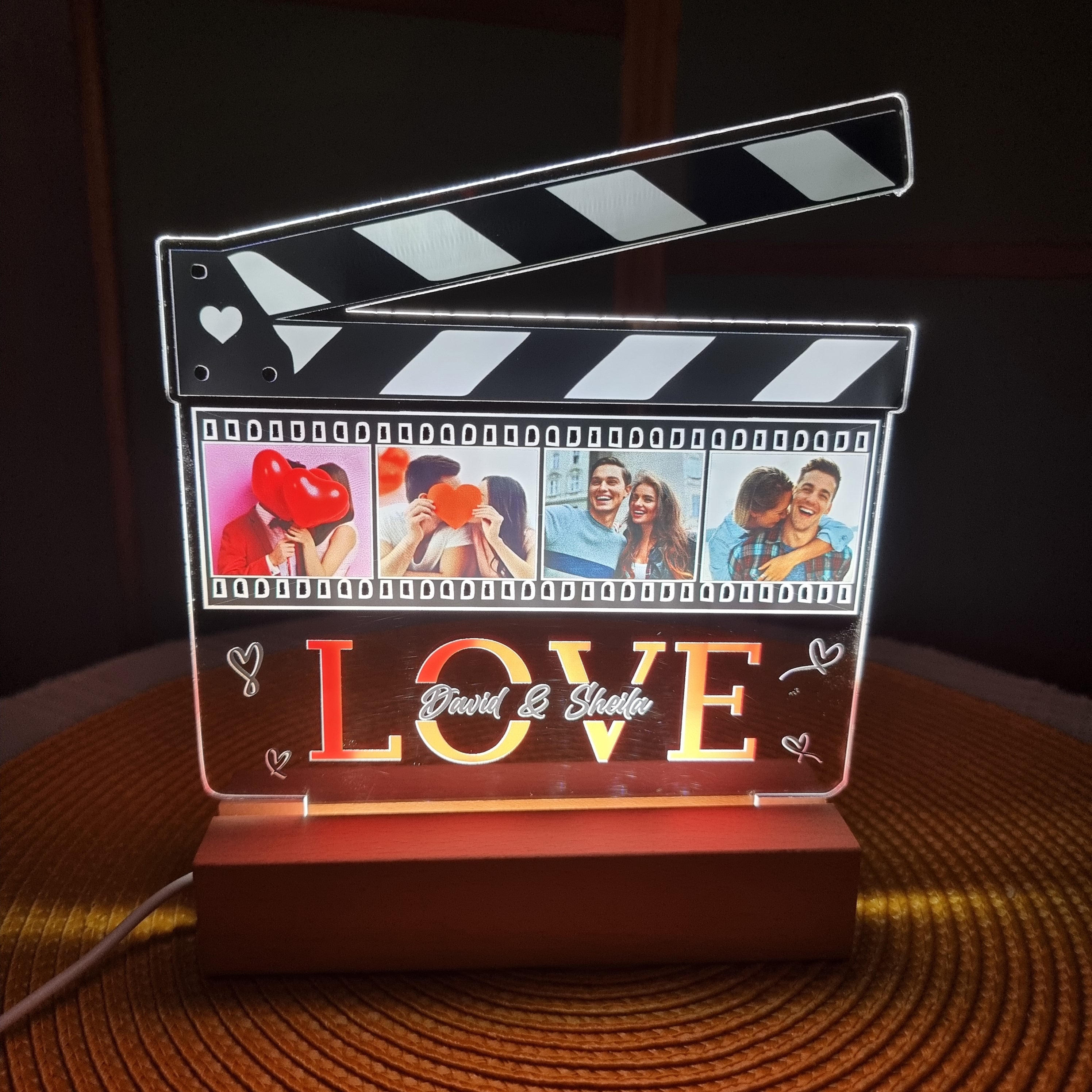 Lámpara Cine Love - Imagina Y Compra