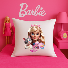 Cargar imagen en el visor de la galería, Cojín Barbie Personalizado

