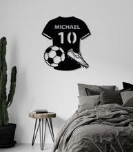 Load image into Gallery viewer, Custom Football Shirt Painting
