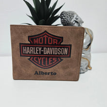 Cargar imagen en el visor de la galería, Cartera Harley - Davidson Compact Personalizada
