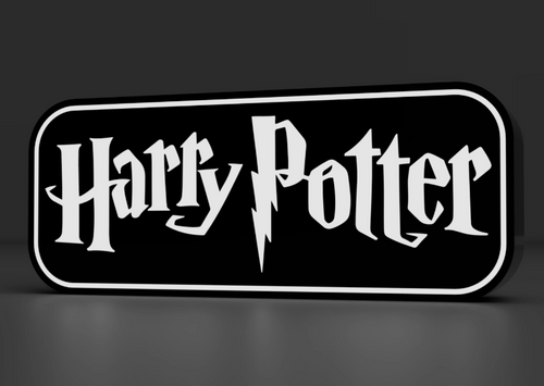 Lámpara Infantil Harry Potter 3D Personalizada - Imagina Y Compra