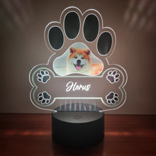 Cargar imagen en el visor de la galería, Lámpara Huella Mascota Personalizada - Imagina Y Compra
