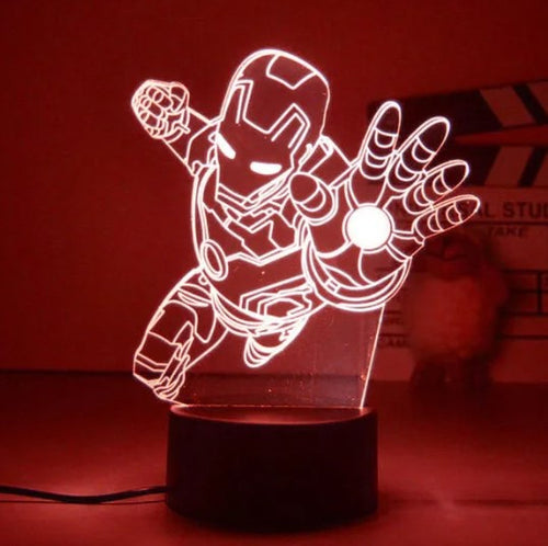 Lámpara Iron Man - Imagina Y Compra