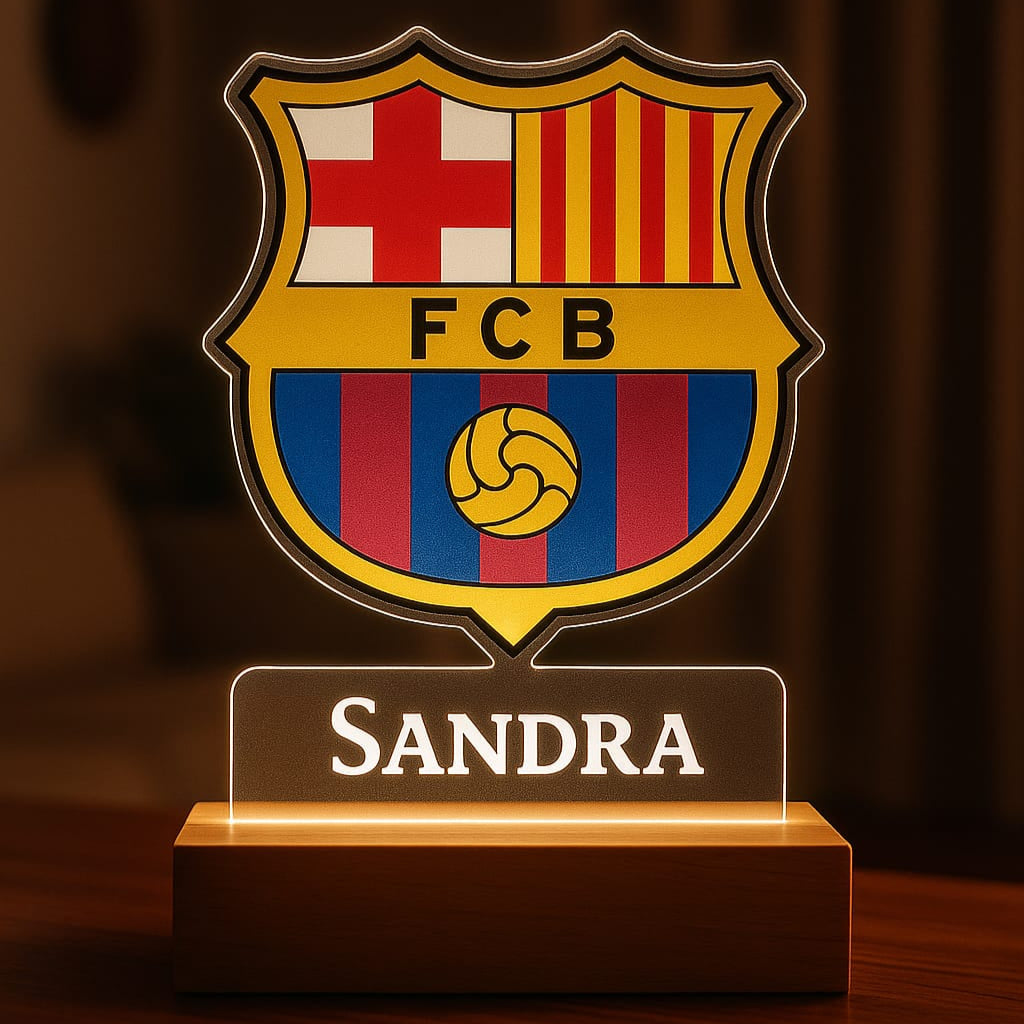 UVI Personalized Football Lamp