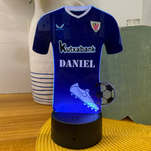 Load image into Gallery viewer, Original Personalized Football Shirt Lamp 
