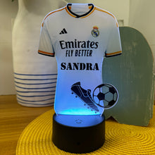 Load image into Gallery viewer, Original Personalized Football Shirt Lamp 
