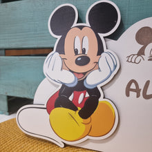 Cargar imagen en el visor de la galería, Letrero Mickey Personalizado en madera - Imagina Y Compra
