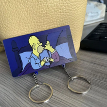 Cargar imagen en el visor de la galería, Llaveros de pareja Simpsons
