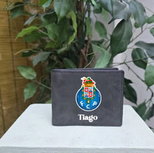 Carregar imagem no visualizador da galeria, Carteira Preta Personalizada de Futebol Primeira Liga 
