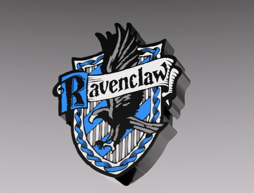 Lámpara Infantil Ravenclaw 3D Personalizada - Imagina Y Compra
