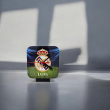 Load image into Gallery viewer, Reloj de mesa personalizado de fútbol
