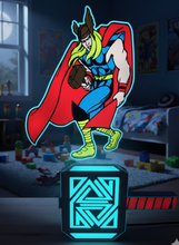 Cargar imagen en el visor de la galería, Lámpara Infantil Thor 3D - Imagina Y Compra
